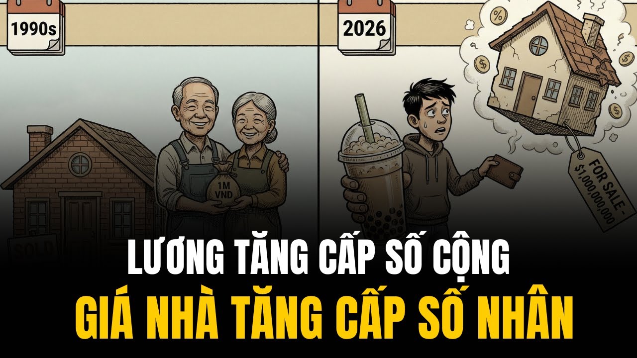 Tại Sao Bố MẸ LƯƠNG 1 TRIỆU Mua Được NHÀ, Còn BẠN LƯƠNG 20 TRIỆU Chỉ Đủ MUA TRÀ SỮA