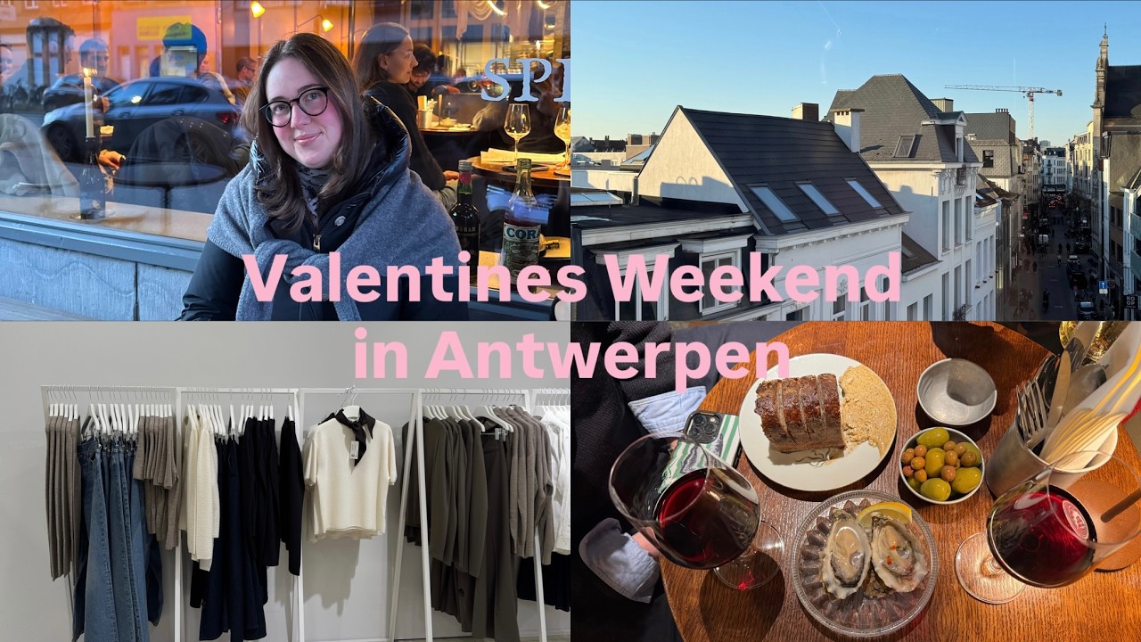 Spend Valentines Day with me in Antwerp - mostly eating & shopping I Kristina Rodionova
