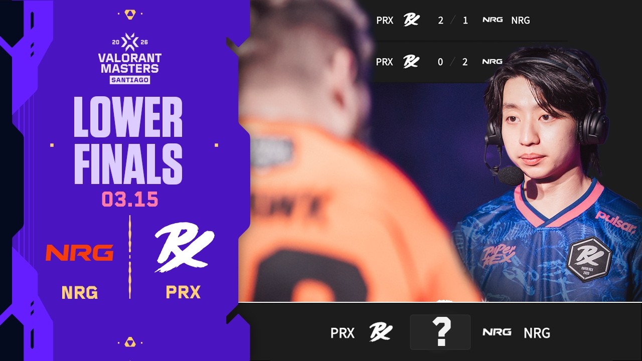 이젠 진짜 결판을 내자 |  NRG vs PRX | 결승 진출전 H/L 03.15 | 발로란트 마스터스 산티아고