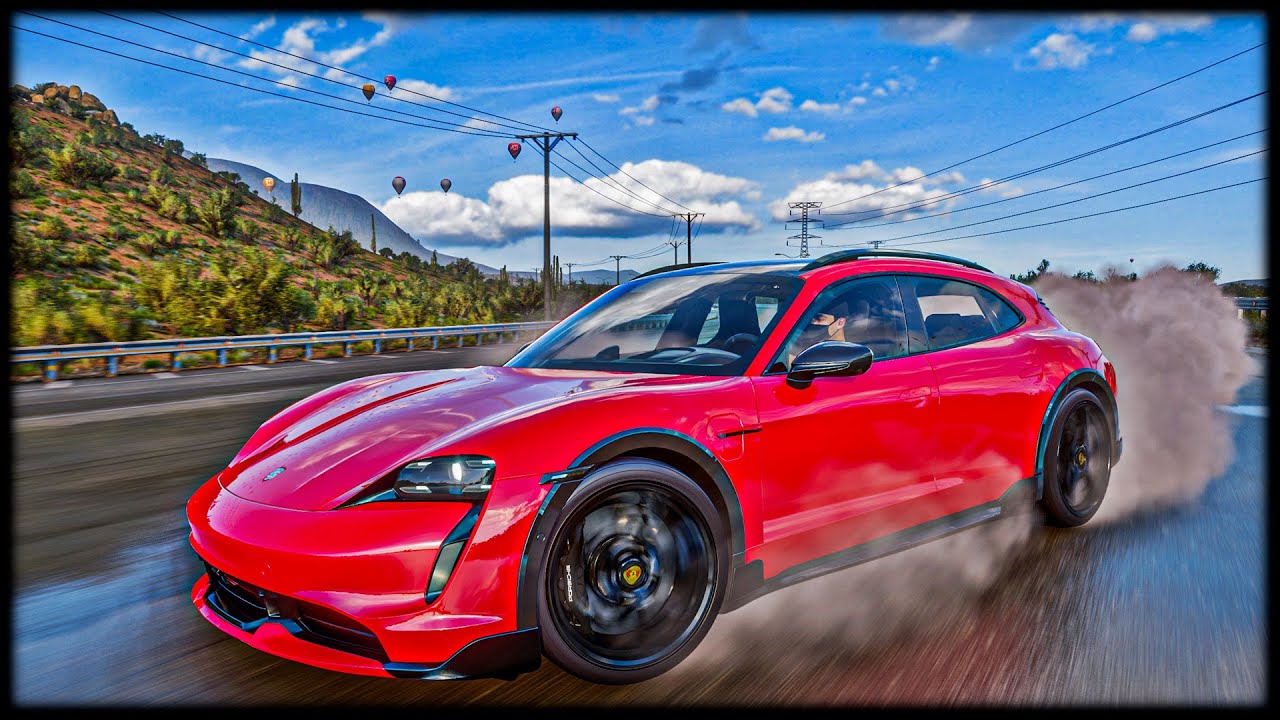 TESTANDO A NOVA Porsche Taycan Cross Turismo Turbo S - Forza Horizon 5