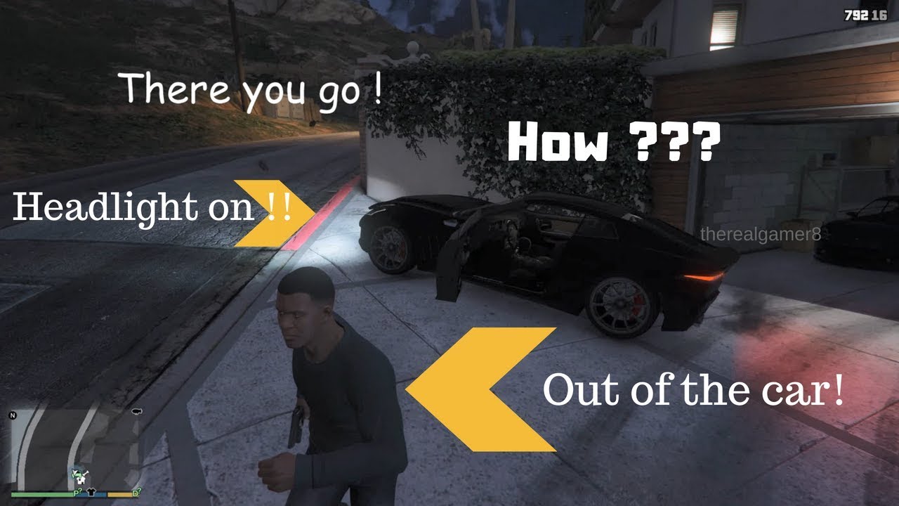 [WORKING] GTA 5 - How to keep engine on when you leave the car