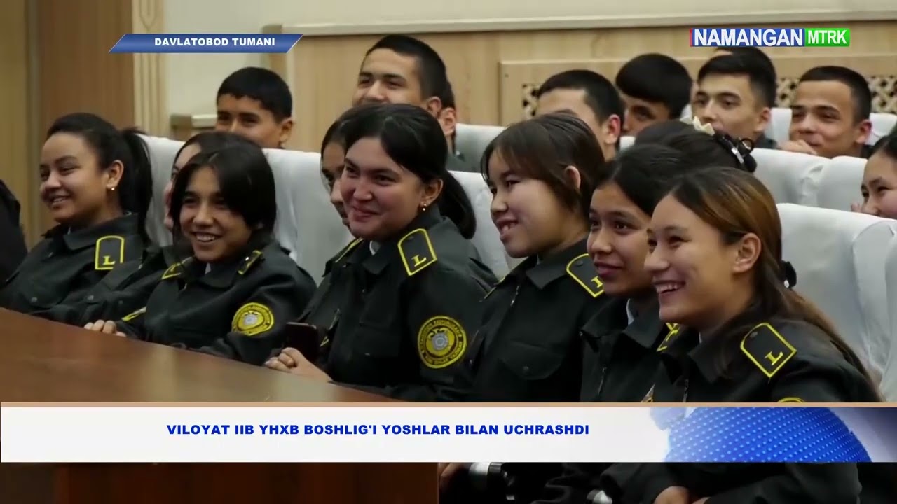 Namanganda yoshlar bilan uchrashuv o‘tkazildi #uzbekistan #namangan #iiv #top