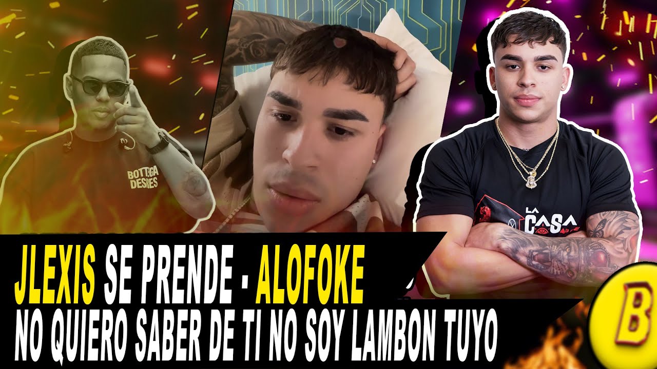 JLEXIS🇵🇷 EN LIVE DE TIKTOK SE COME A ALOFOKE, NO QUIERO SABER DE TI NO SOY LAMBON TUYO😱🔥 TITULARES!!