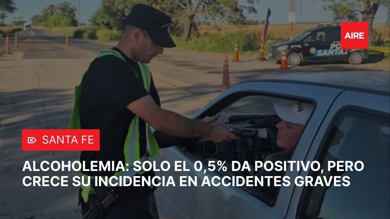 Solo el 0,5% de los conductores da alcoholemia positiva, pero crece su incidencia en accidentes