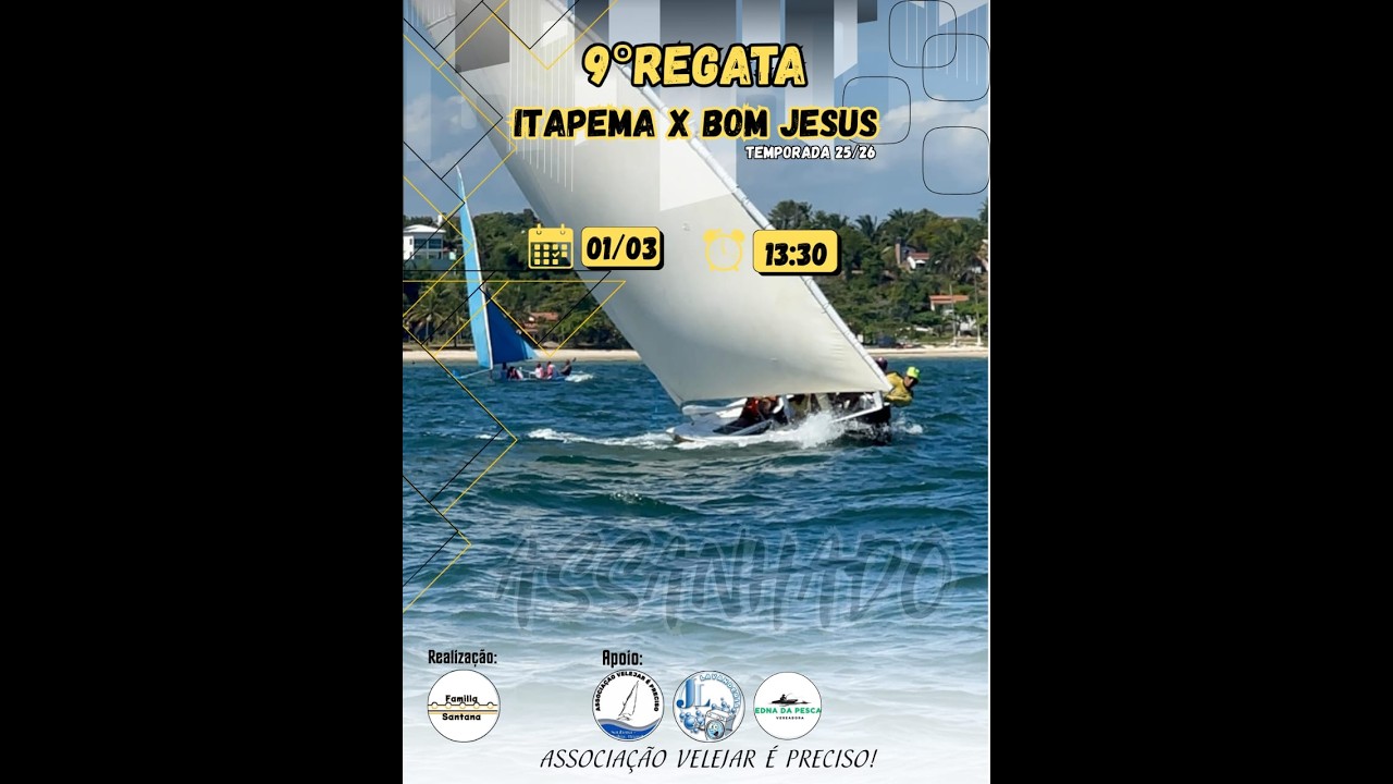 9° REGATA VELEJAR É PRECISO 2025/2026