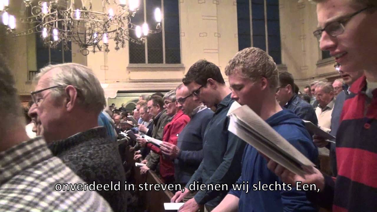 Voorwaarts christenstrijders | Mannenzang Katwijk - 1600 mannen zingen!