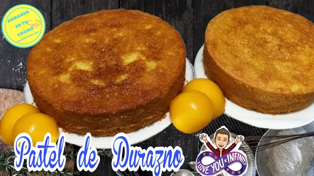 Pastel De Durazno