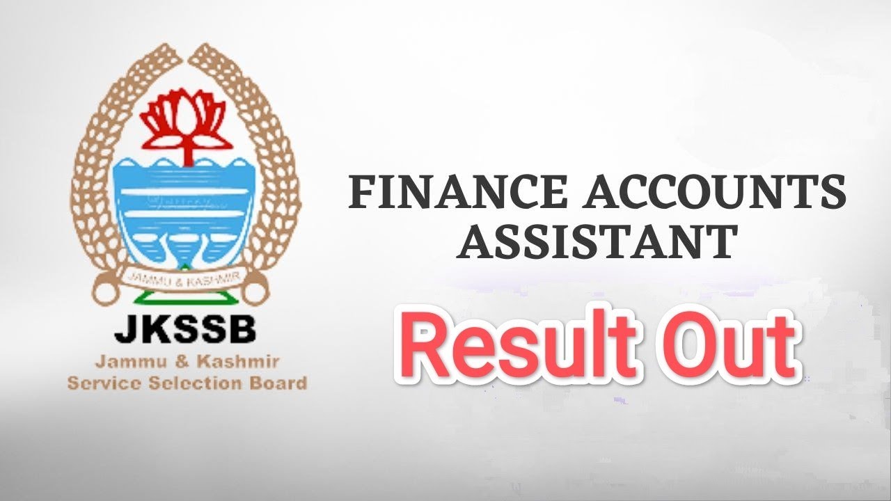 #jkssbaccountsassistant#jkssbresultout|JKSSB FINANCE ACCOUNTS ASSISTANT RESULT OUT|JKSSB RESULT OUT