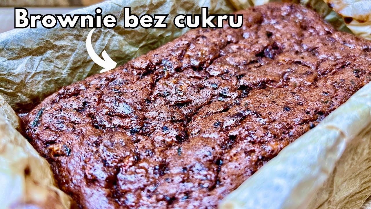 Mocno czekoladowe brownie z cukinią | Bez cukru, bez mąki | KETO LOW CARB