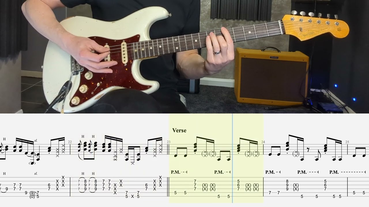 Jack Johnson - Wasting Time Riff and Real Backing Track