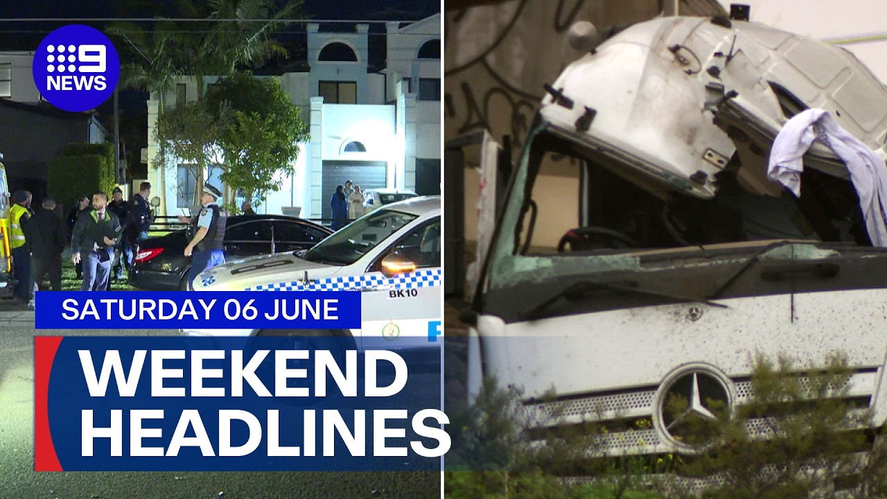 Man critical after violent home invasion; Two injured in truck crash | 9 News Australia