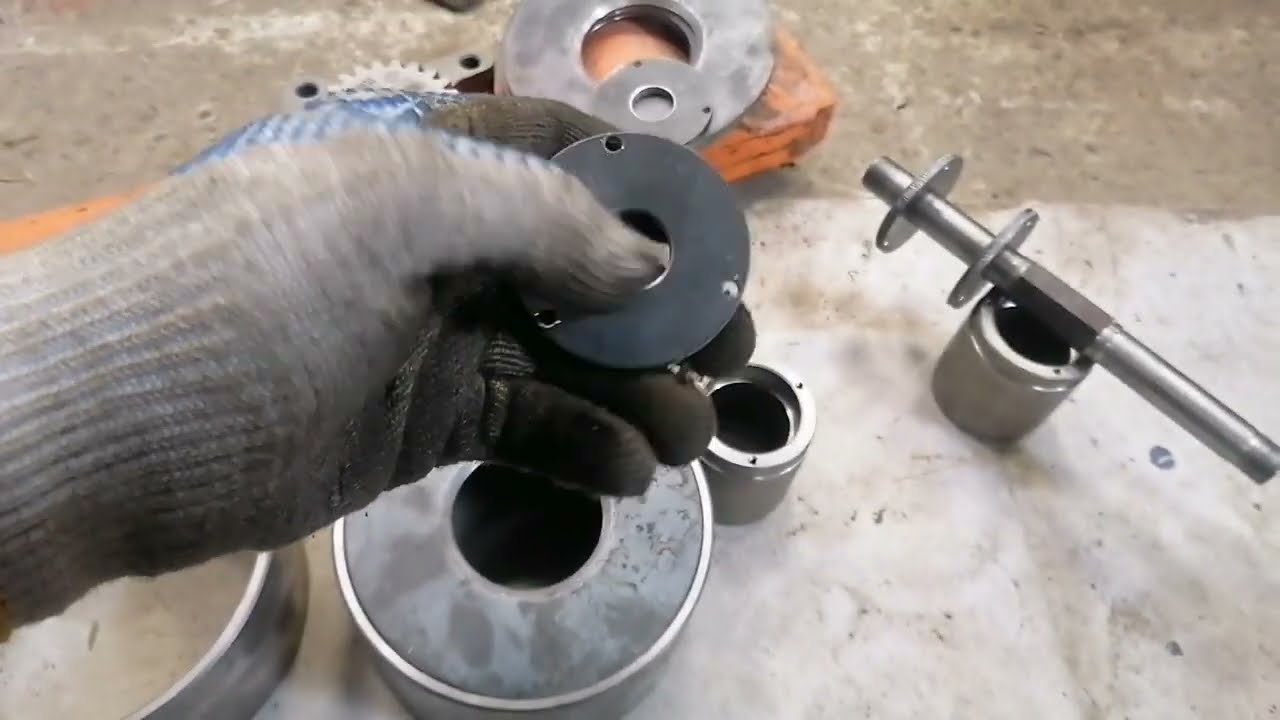 Изготовление опорных колёс для окучника.