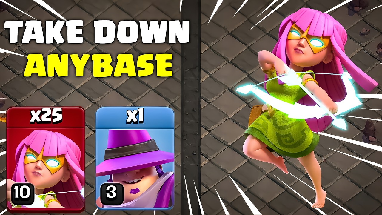 Th15 All Super Archer Smash Attack Strategy | Clash of Clans