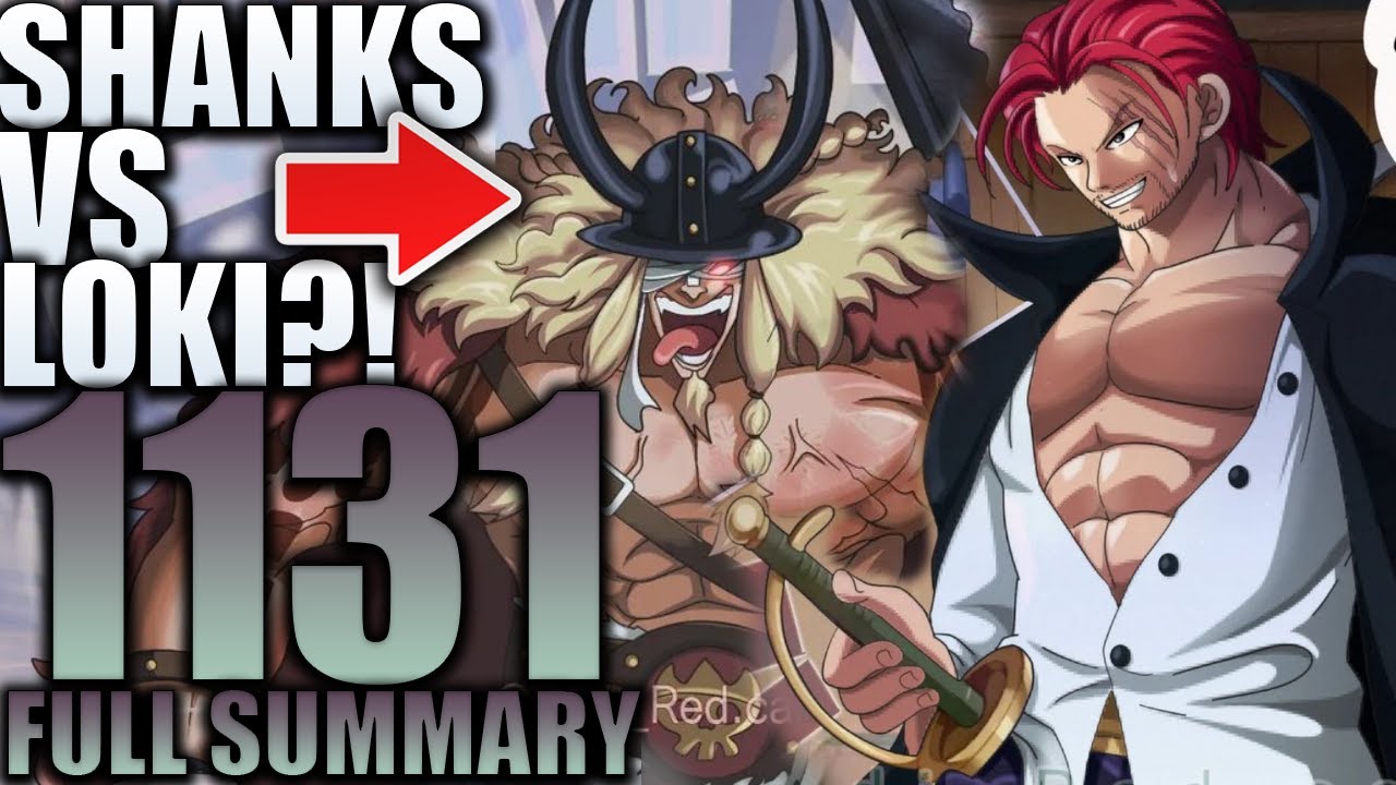 SHANKS VS LOKI / One Piece Chapter 1131 Spoilers