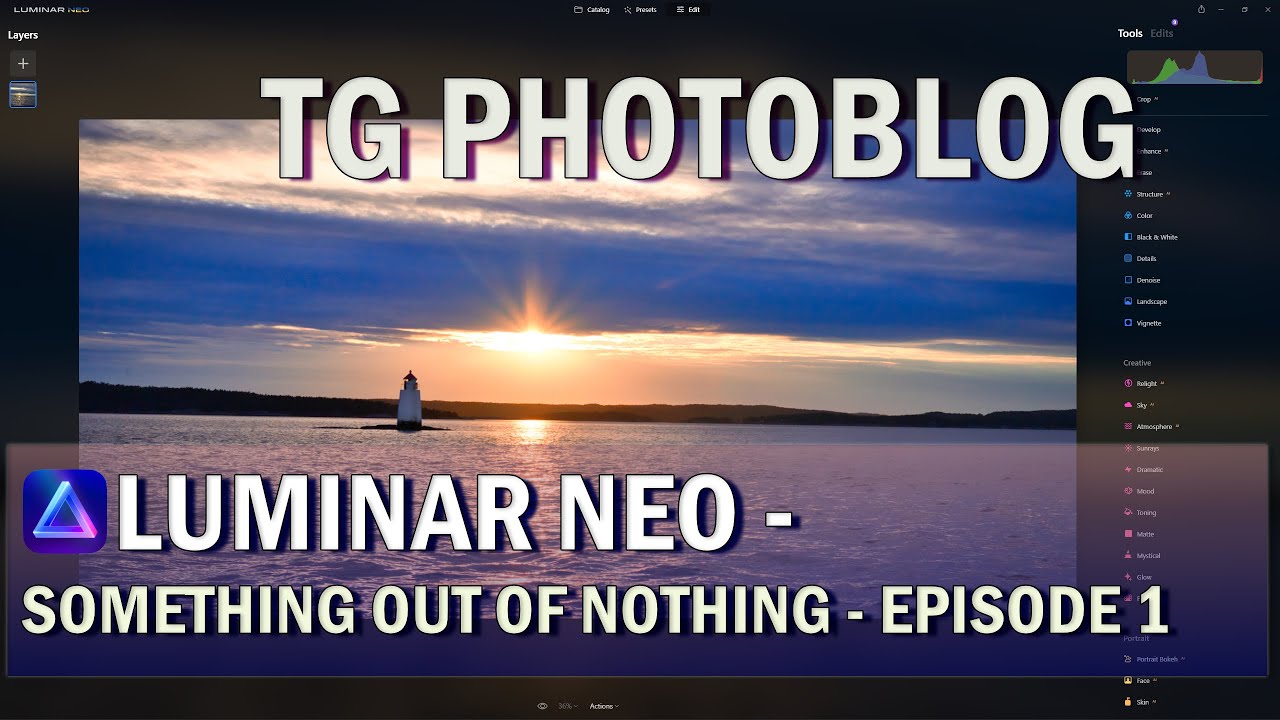 Luminar Neo Tutorial  - Trash or Wall Piece? Full Edit