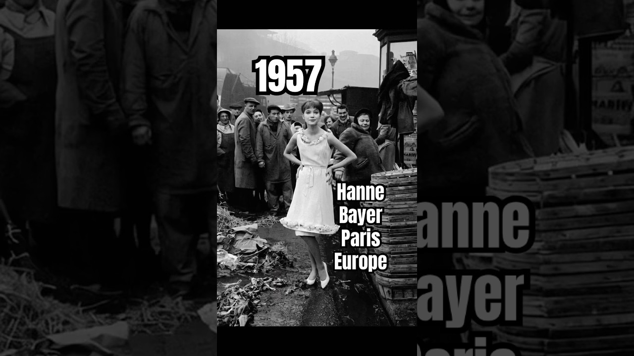 1957, Hanne Bayer, Paris, Europe