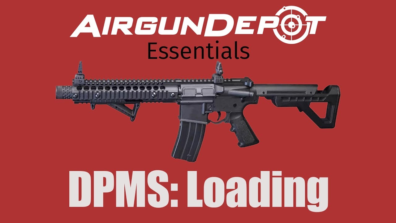 Crosman DPMS SBR: How to Load the Magazine Using the Speed Loader