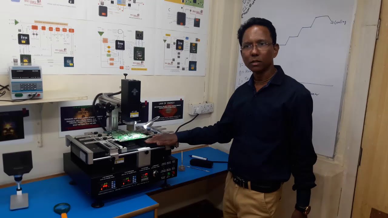 BGA Rework🤩 CHIP LEVEL | SHRI RAM INSTITUTE OF TECHNOLOGY #chiplevel #motherboard #demonstration