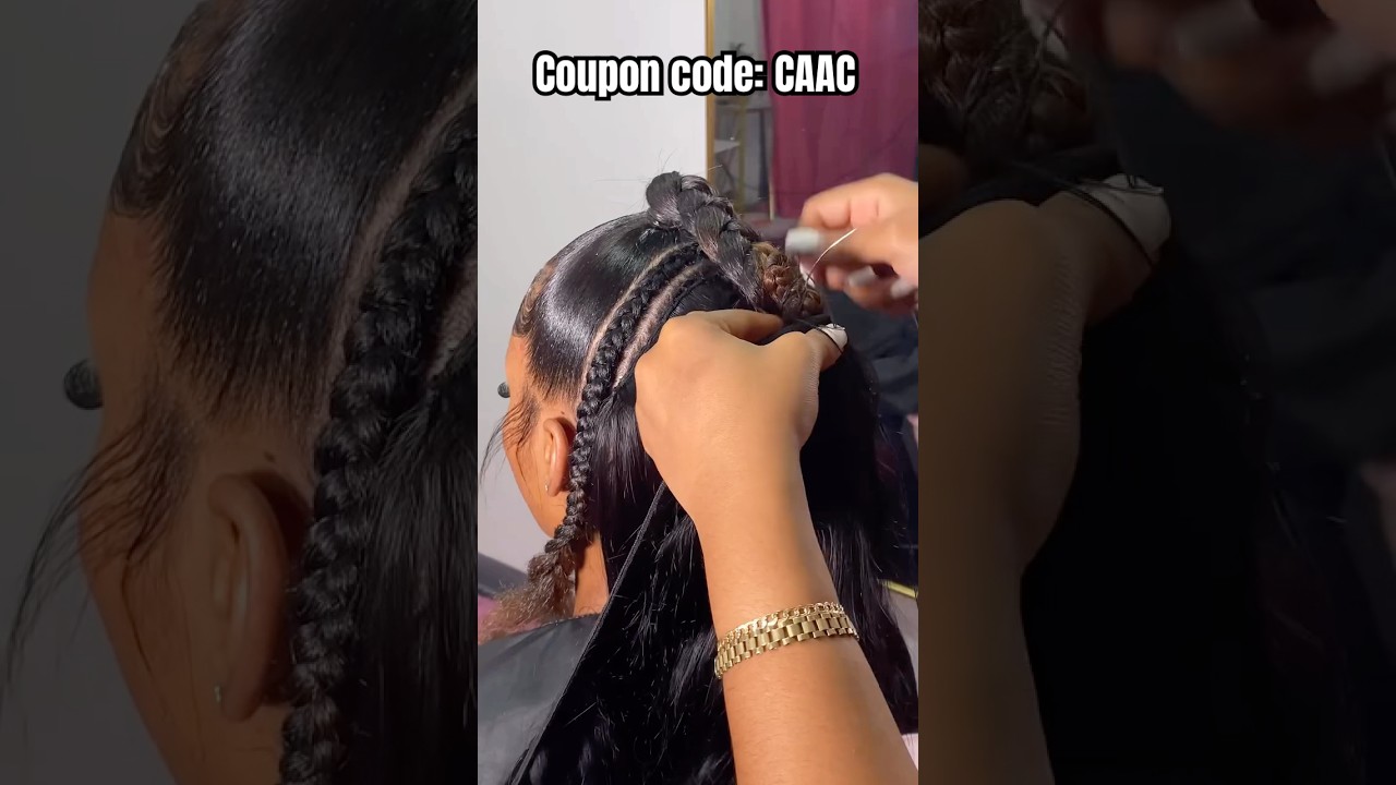 Half Up Half Down Sew In💕Versatile Step By Step Tutorial | Ponytail Extend Ft.