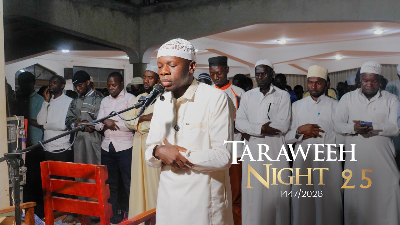 TARAWEEH 1447/2026 | Muwada Swalahuddiin | Night 25
