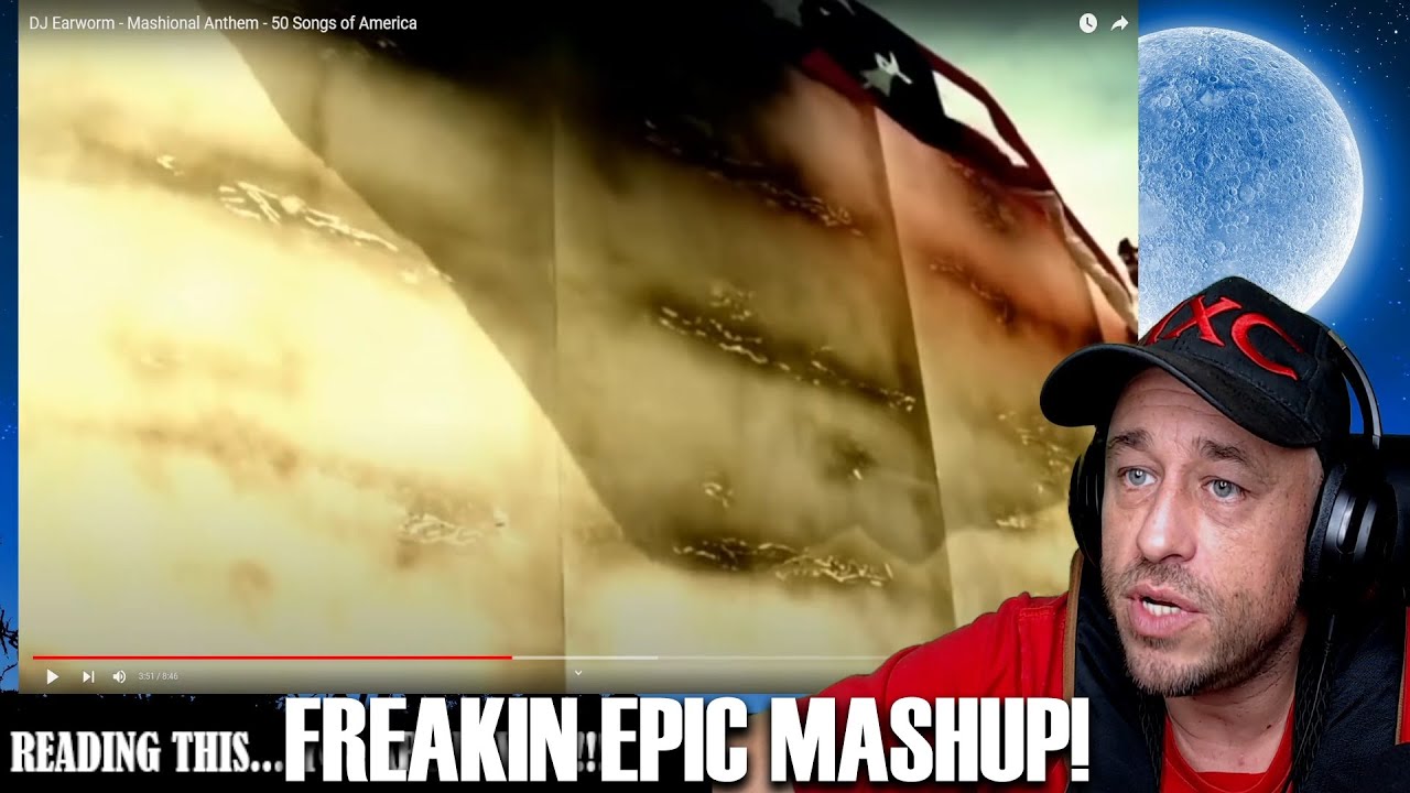 DJ Earworm - Mashional Anthem - 50 Songs of America Reaction!