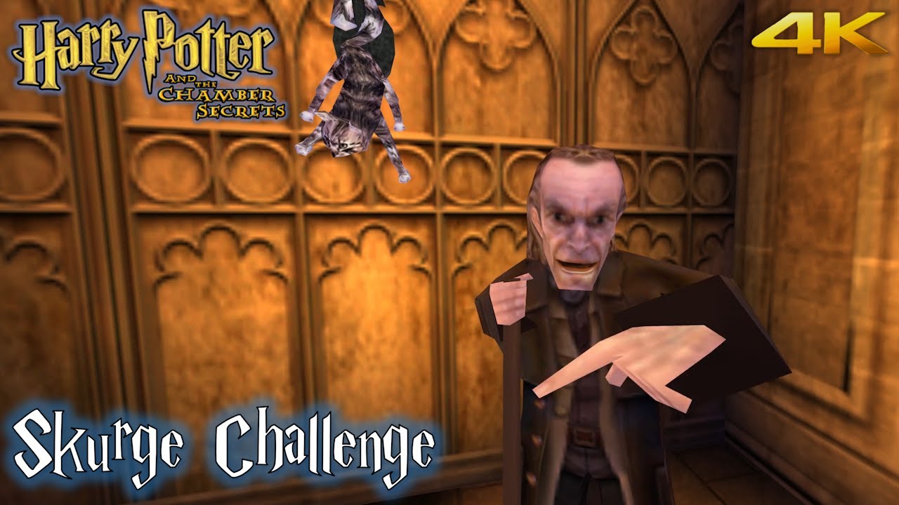 Harry Potter and the Chamber of Secrets PC Extended 'Skurge Challenge' Walkthrough (4K)