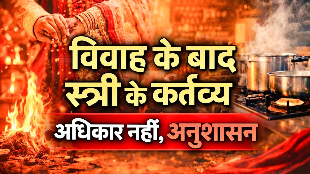 विवाह के बाद स्त्री के कर्तव्य — अधिकार नहीं, अनुशासन