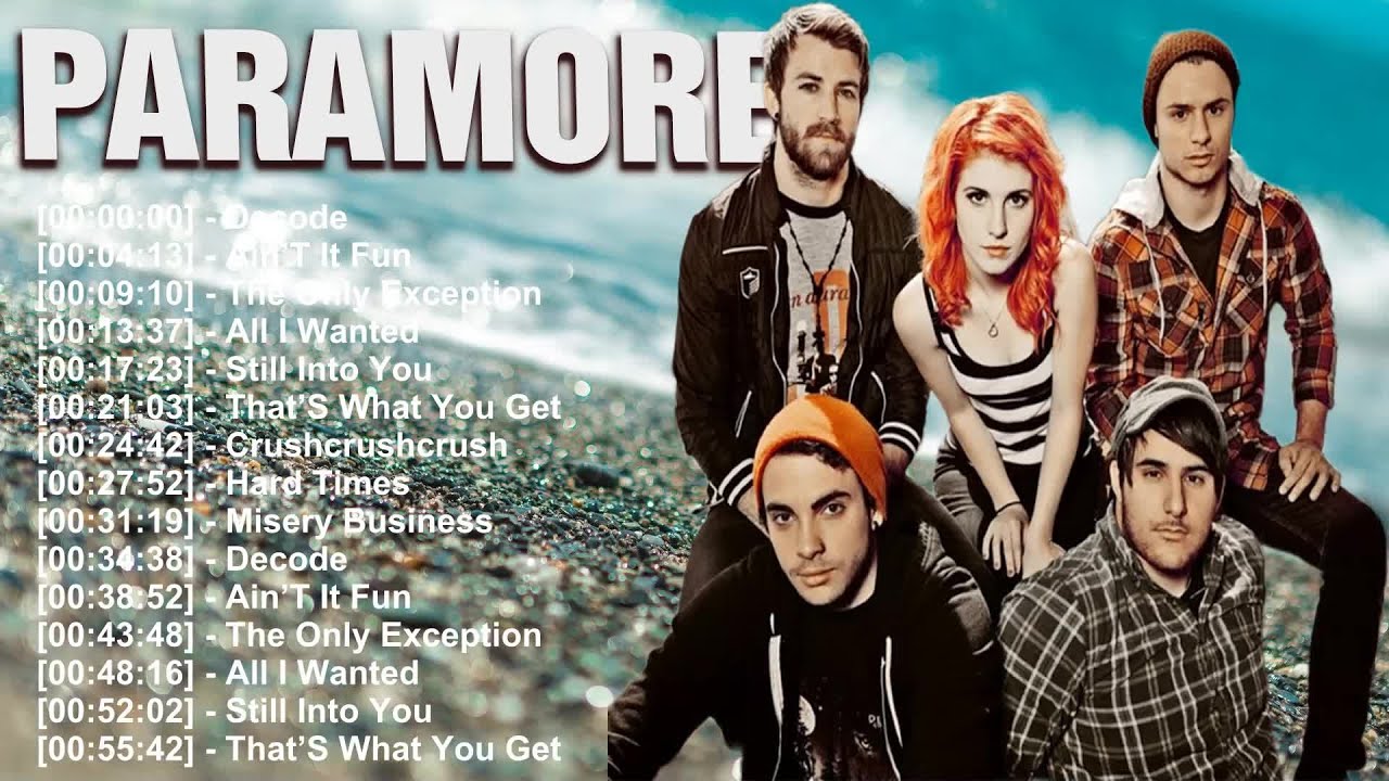 Paramore, Complete pop punk and alt rock tracks album, Misery Business, Still Into You playlist