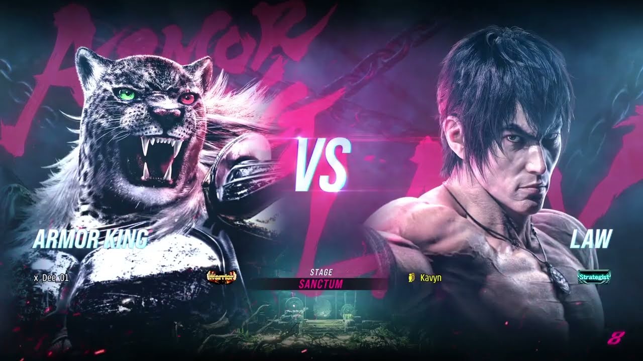 TEKKEN 8 Armor King Arcade Quest