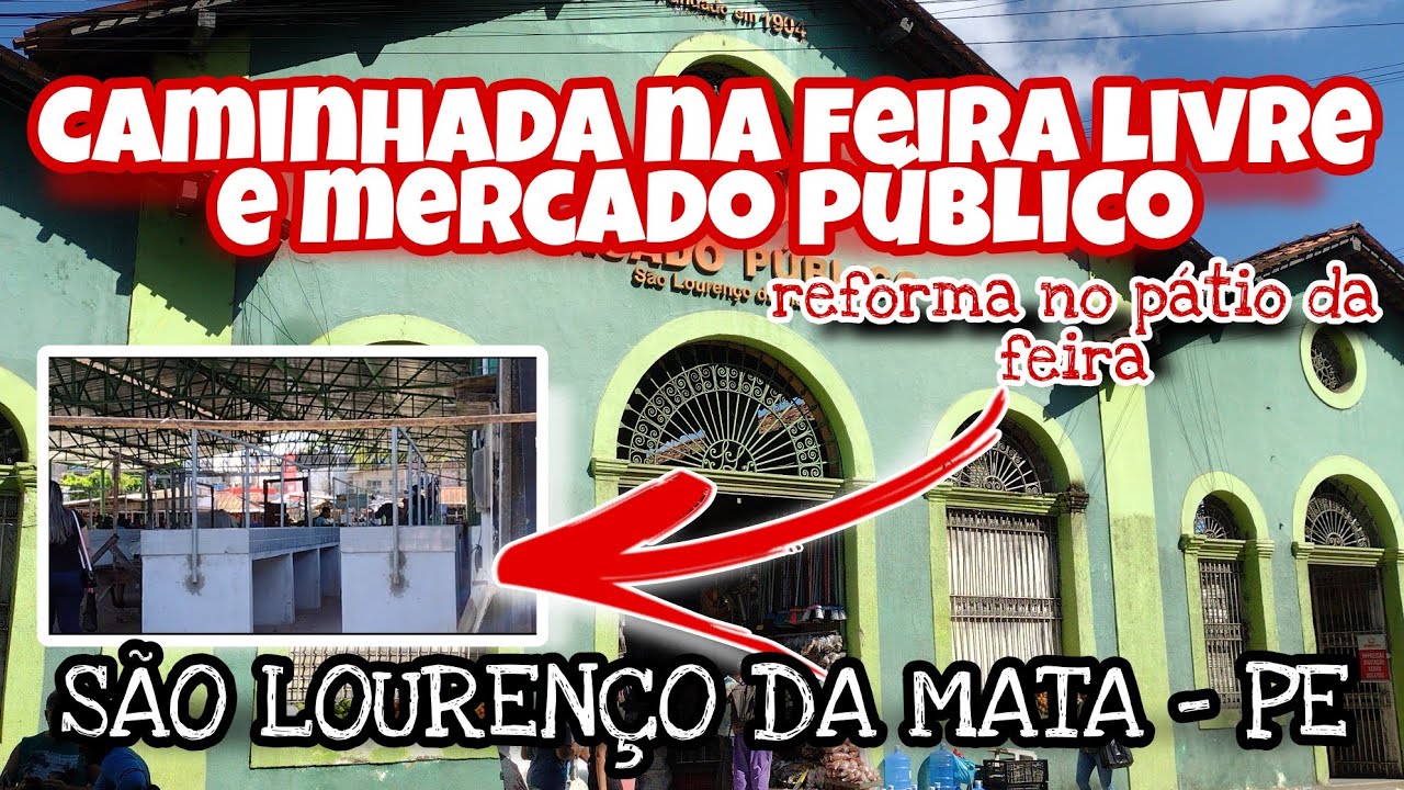 VLOGUEI EM SÃO LOURENÇO DA MATA - PE