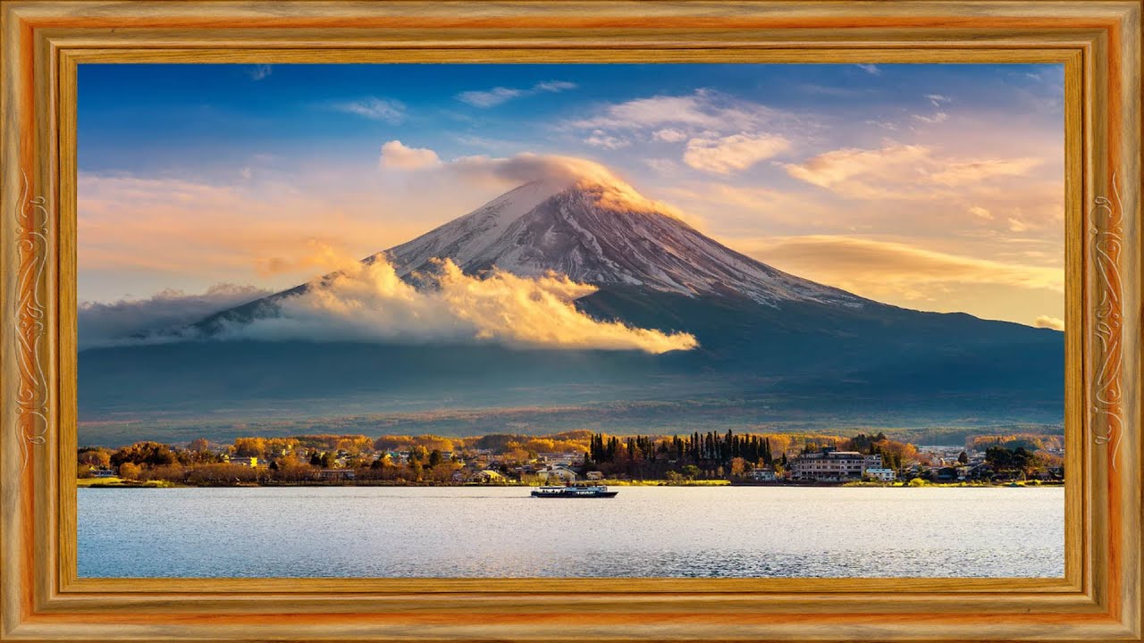 Golden Hour Horizons 🌅  Cinematic 4K TV Screen Frame