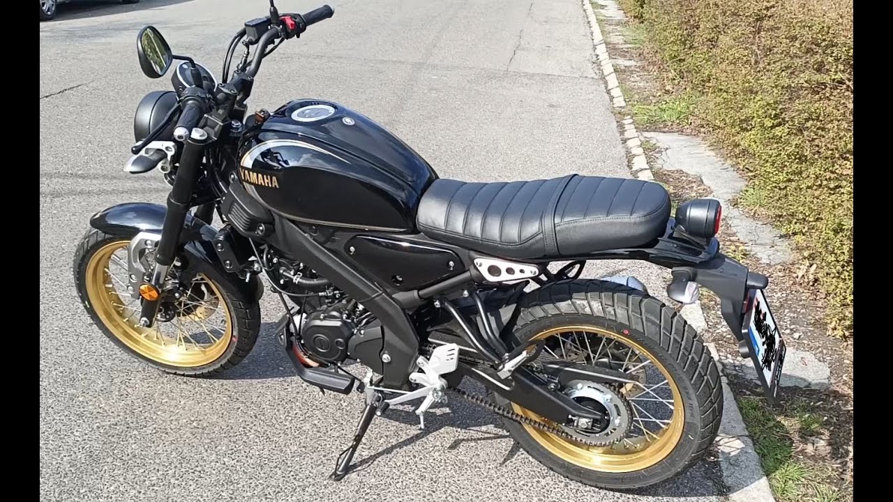 Yamaha XSR 125 - Leo Vince Auspuffanlage - Sound / Optik