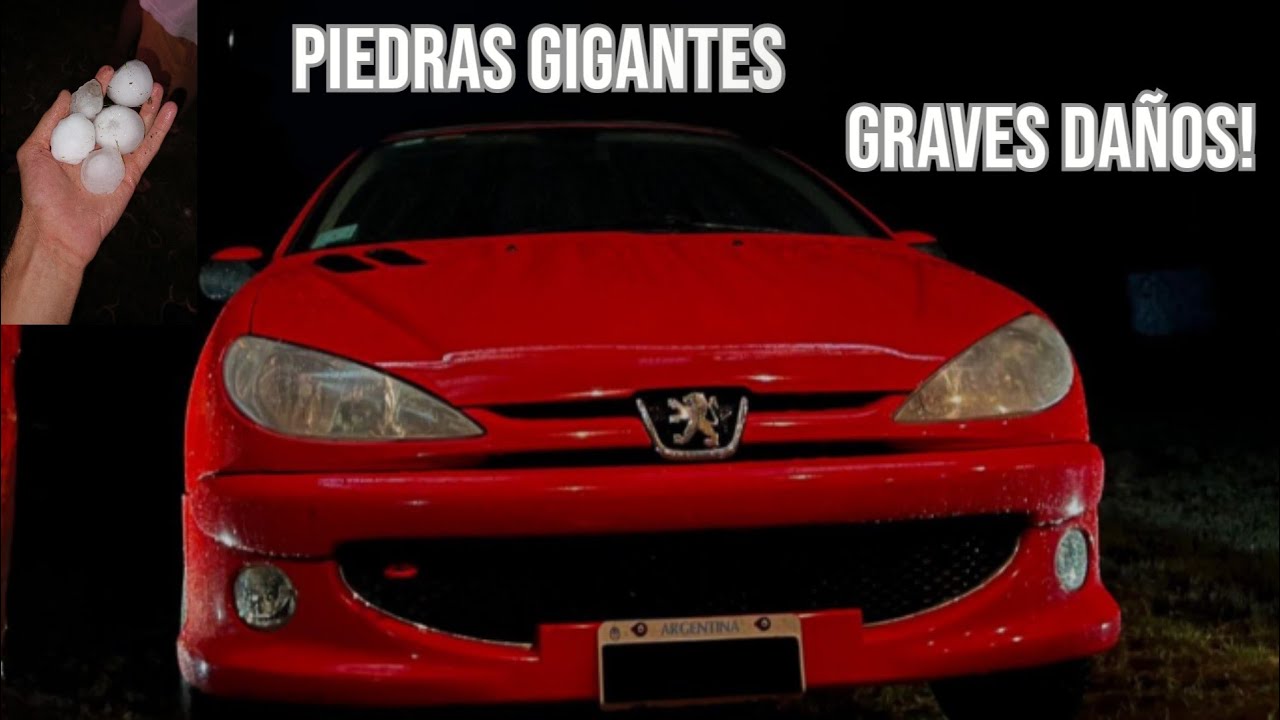 Restaurando daños posteriores a la tormenta de granizo en Córdoba l Peugeot 206 2.0 Hdi