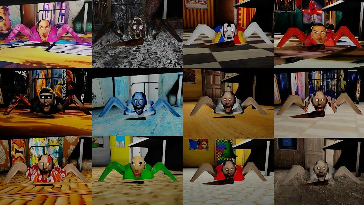 Granny V1.8 All Latest Mods Under Bed Jumpscares
