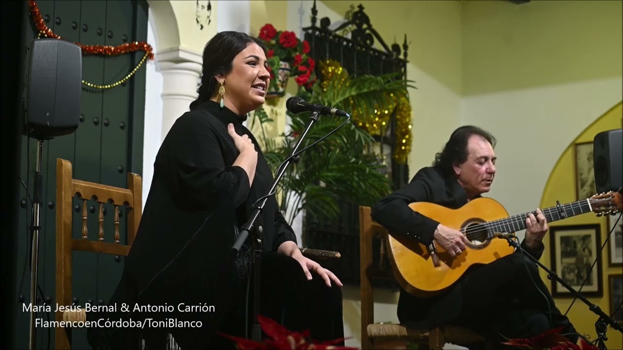 María Jesús Bernal, Peña Flamenca Manolo Caracol de Montalbán, Córdoba