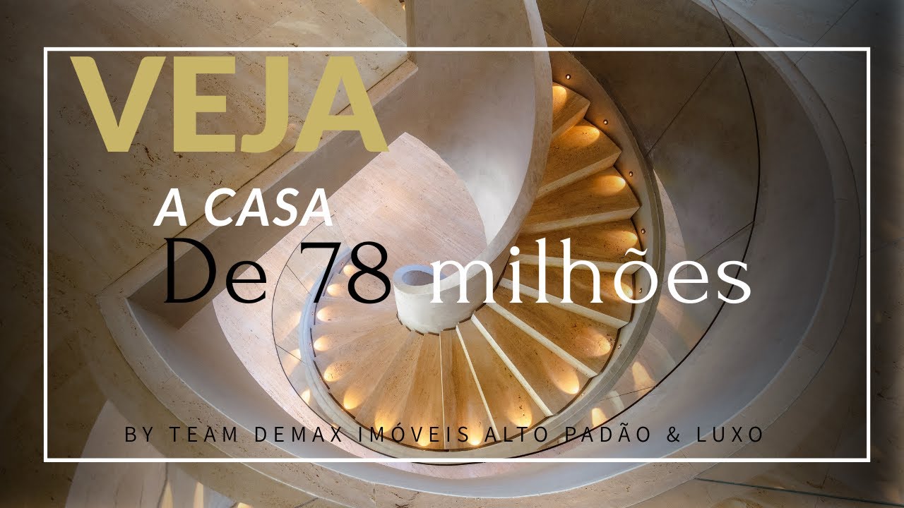 CASA CRISTAL - LUXO ABSOLUTO NO TAMBORÉ 2 EM ALPHAVILLE SP
