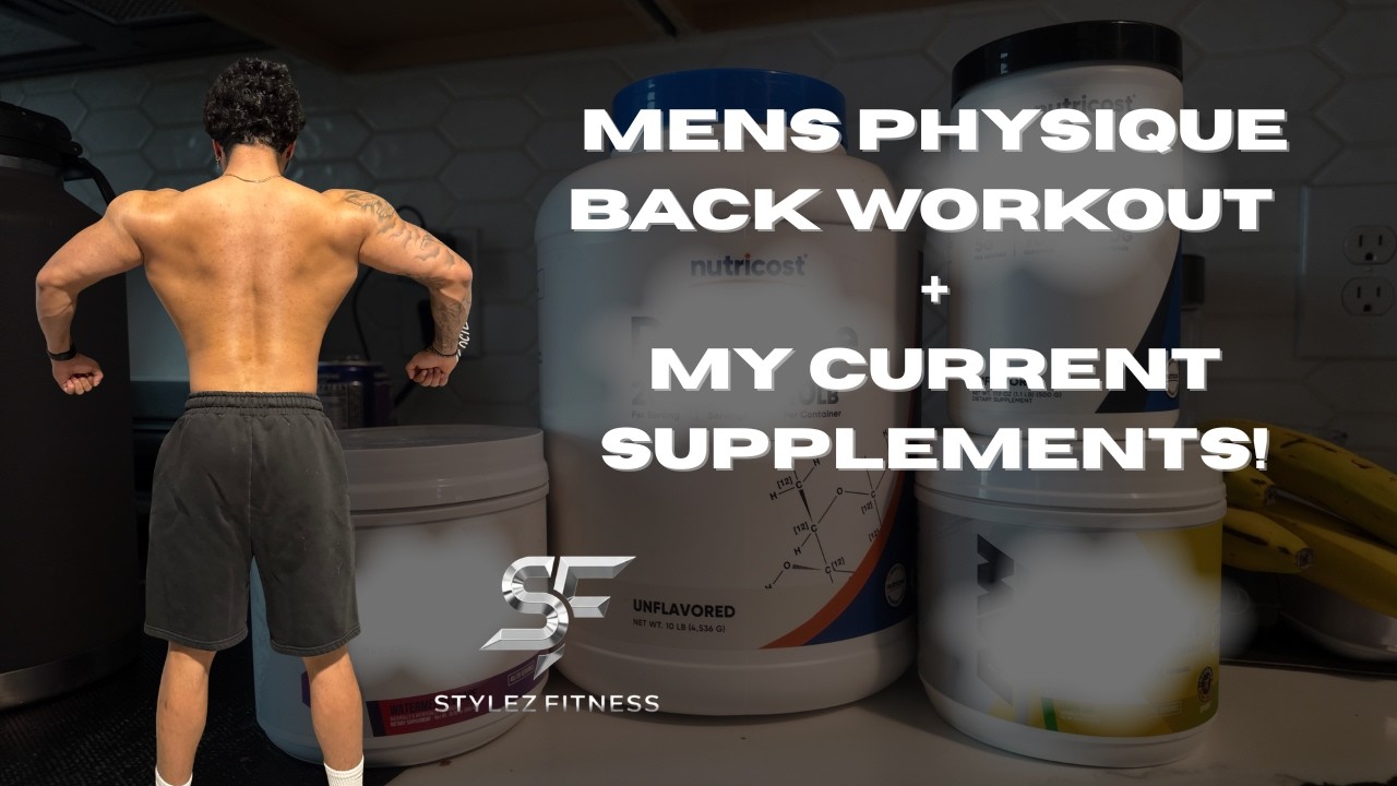 Full Back Workout for Hypertrophy | Pre-Workout Nutrition & Supplements