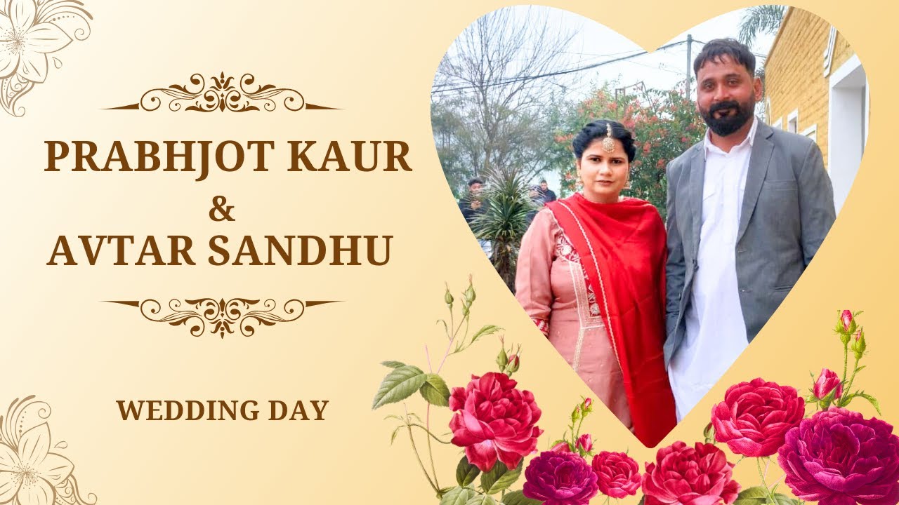 LIVE | Prabhjot Kaur & Avtar Sandhu | Wedding Day | GOSHI STUDIO M. 98154-12011
