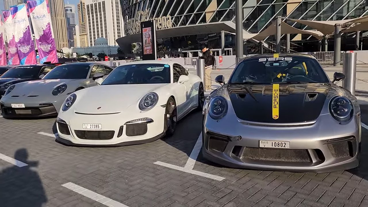 Những mẫu Porsche hiếm gặp xuất hiện tại Dubai