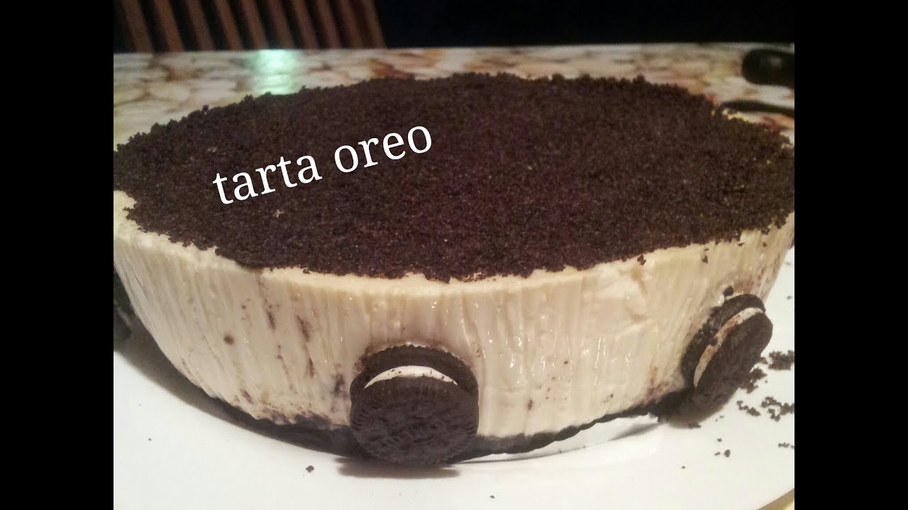 Tarta oreo en Thermomix