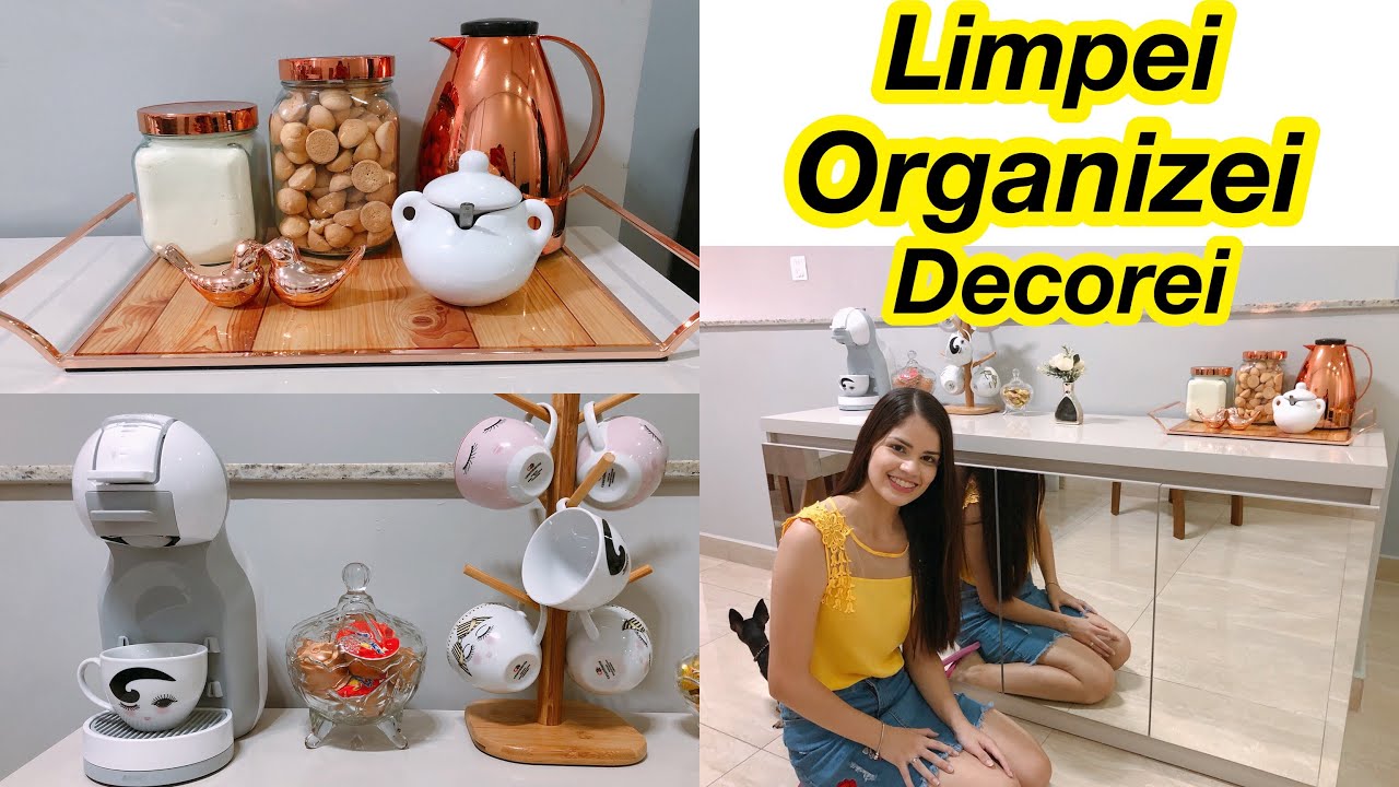 TOUR CANTINHO DO CAFÉ ROSE GOLD | ORGANIZAÇÃO E DECORAÇÃO