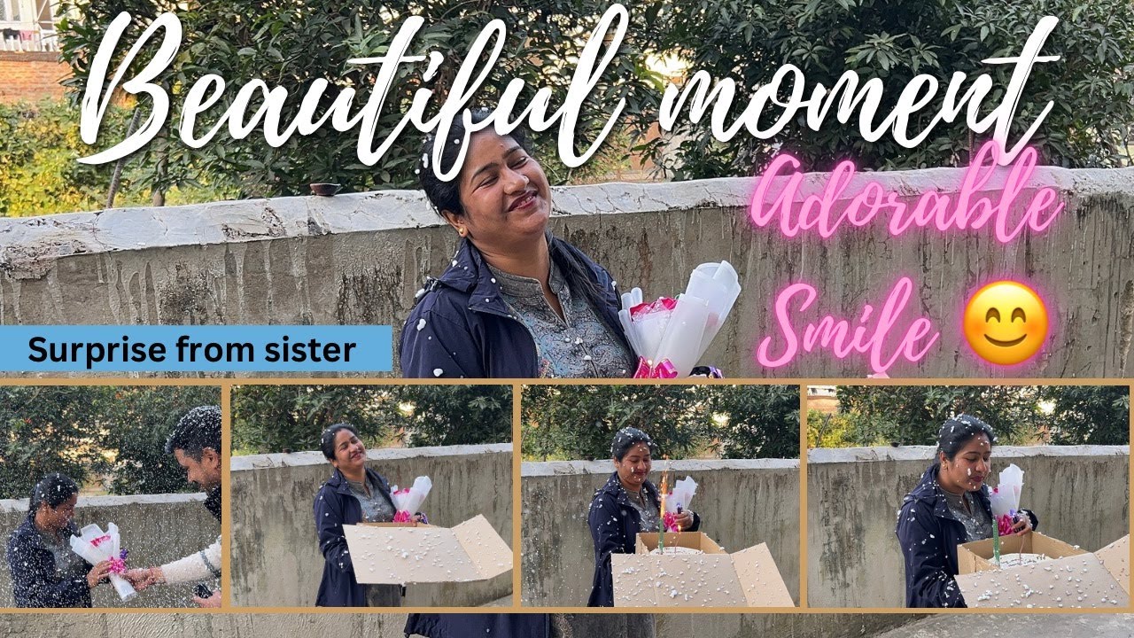 DIDI KO MAYA BAINI KO LAGI 🎁💝✈️🇳🇵//GIFT K K AAYO TA ..🤔??//SURPRISE DELIVERY IN HETAUDA BAZAR 🥰💁🏼‍♀️