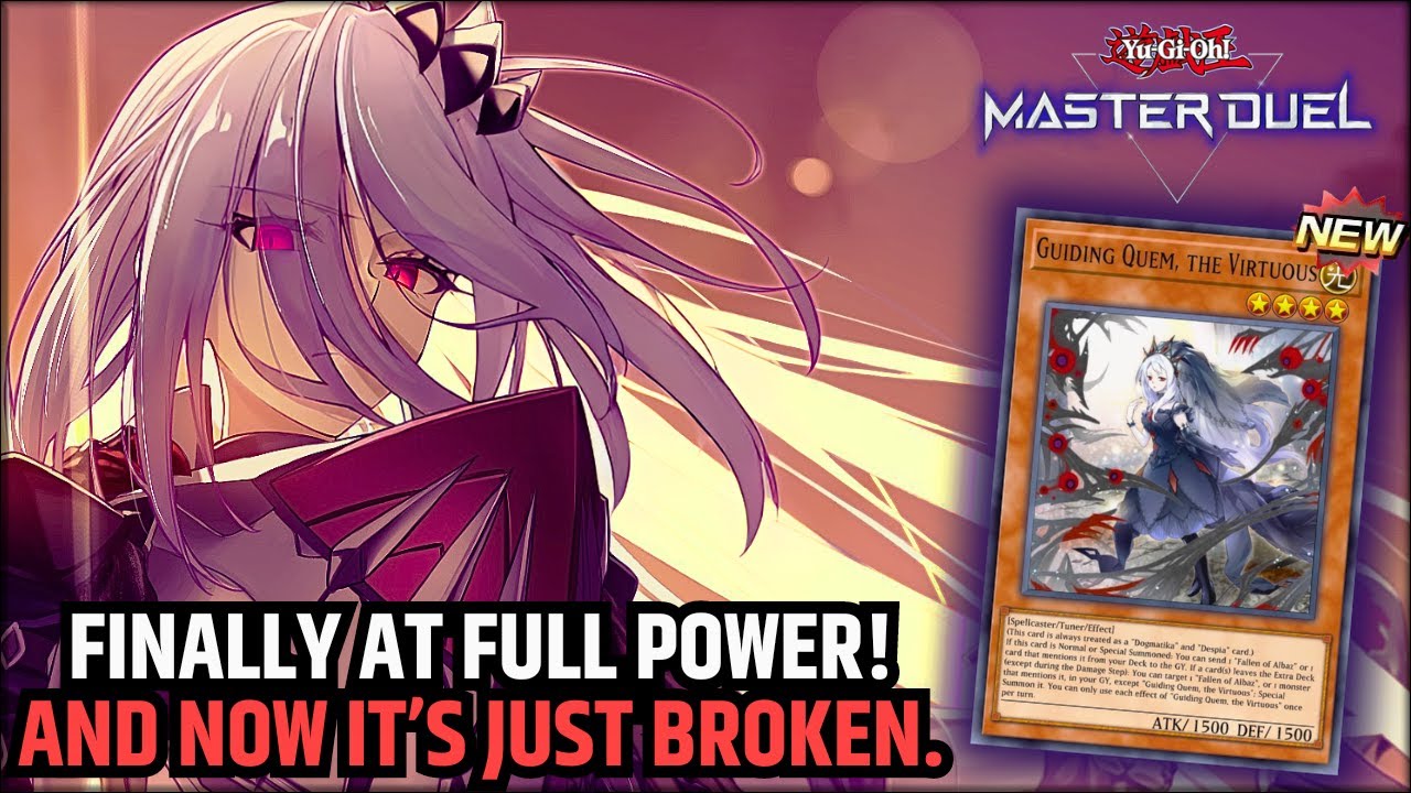 🎭GUIDING QUEM & LULUWALILITH:FULL POWER DOGMATIKA!🎭-NEW DOGMATIKA DECK PROFILE[YU-GI-OH!MASTER DUEL]
