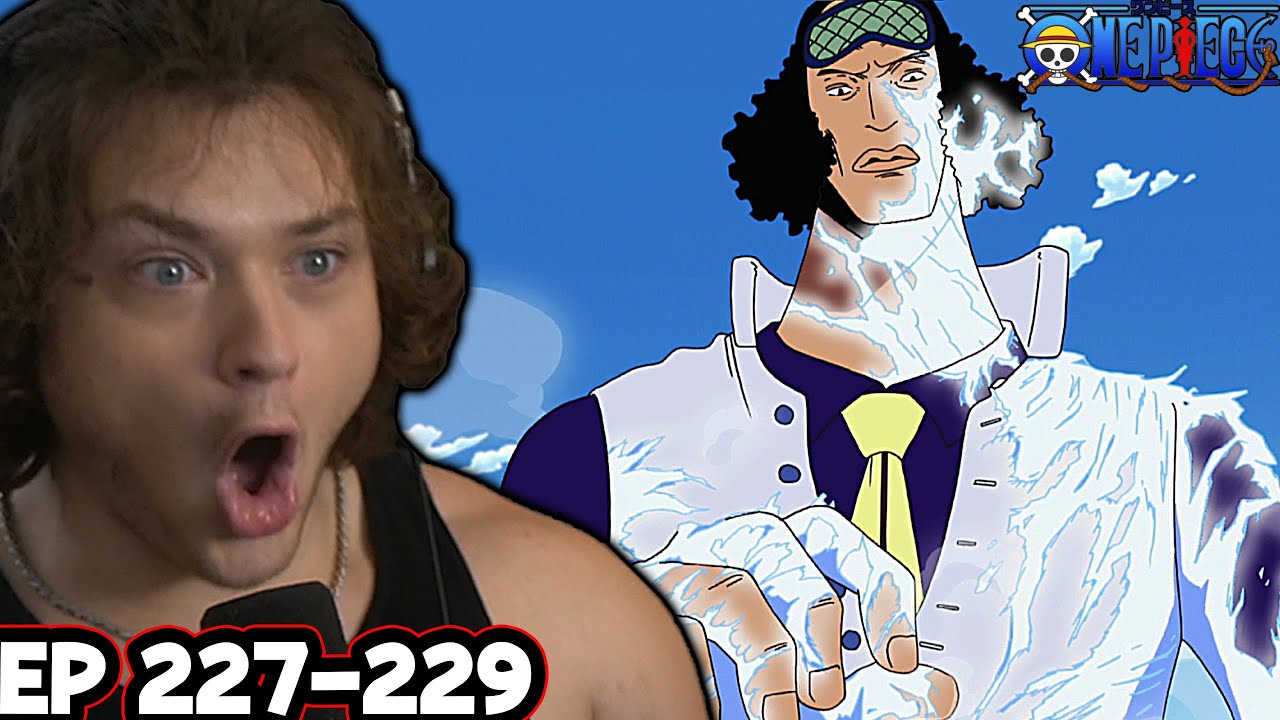 АДМИРАЛ АОКИДЖИ СЛОМАН!! || Луффи против Аокидзи || Реакция на эпизоды 227-229 One Piece