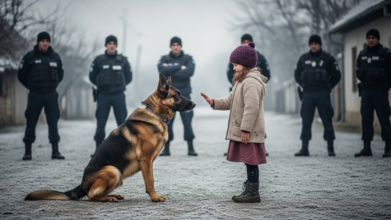 Câinele Polițist Nu Asculta De Nimeni — Până Când O Fetiță De La Țară I-a Dat Un Ordin