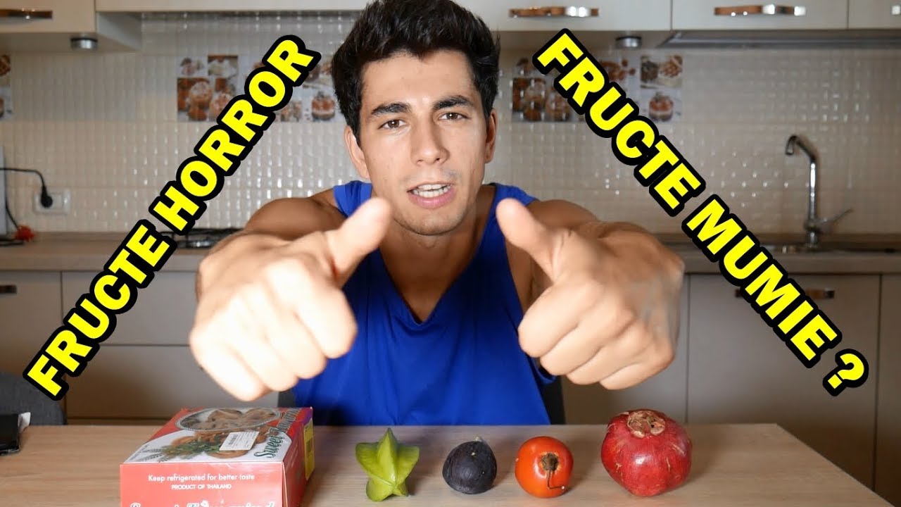 ÎNCERC FRUCTE EXOTICE #2 AM MÂNCAT FRUCTELE MUMIE !!