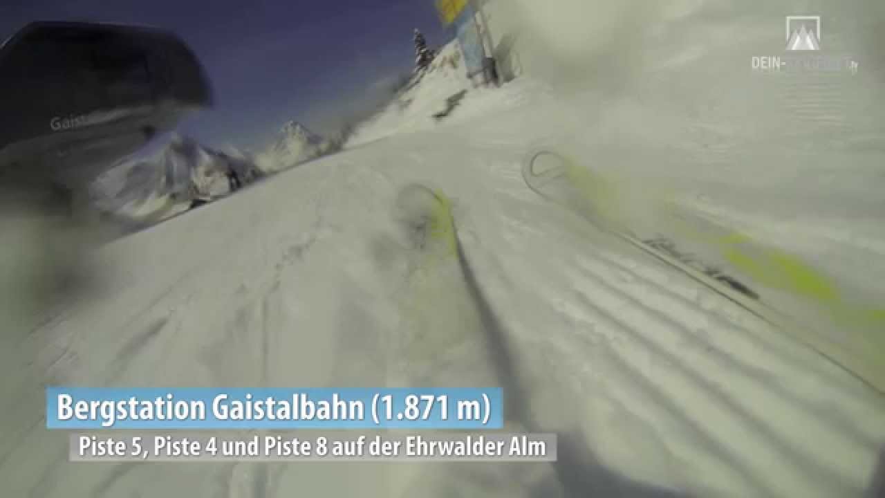Piste 5,4 und 8 Skigebiet Ehrwalder Alm