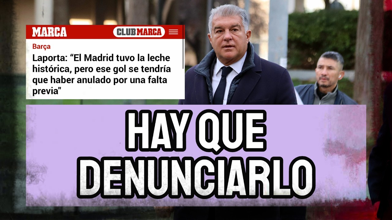 JOAN LAPORTA BUSCA ADULTERAR LA COMPETICIÓN: 