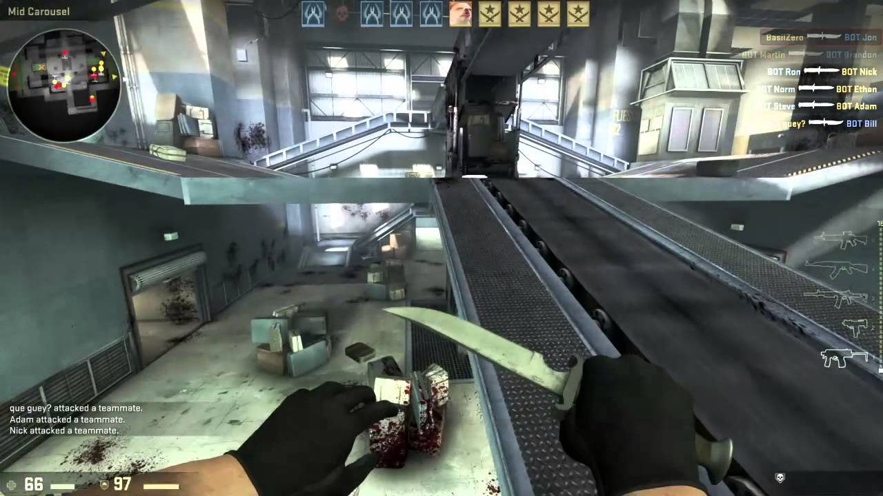 Lets Play! Counter Strike Global Offensive (PC) Knife Game