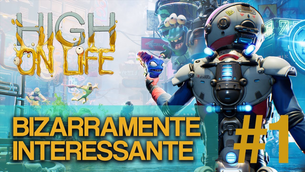 IN&Iacute;CIO de GAMEPLAY de HIGH ON LIFE (GAMEPLAY EM PT - BR) #1 🔫
